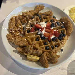 Chicken and Waffles