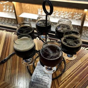 Flight of stouts