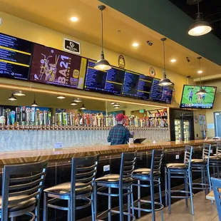 Beer choices for miles!