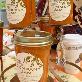 ars of jam on display