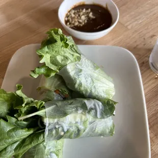 Veggie spring rolls