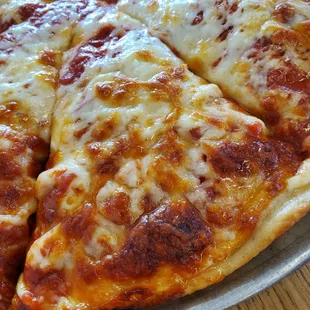 Crust crispy around the edges