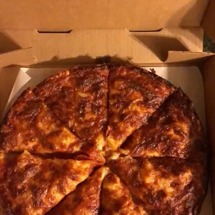 Pepperoni and pineapple-well done.