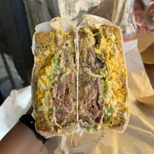 Tom&apos;s Way Egg Sandwich