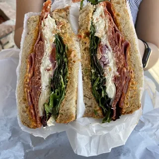 Spicy Gabagool Sandwich
