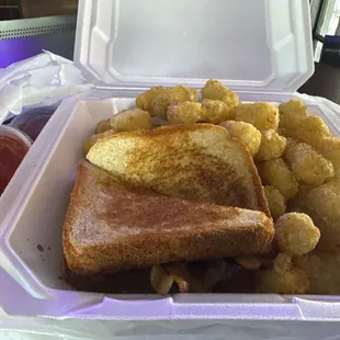 Breakfast sandwich (bacon egg and cheese )