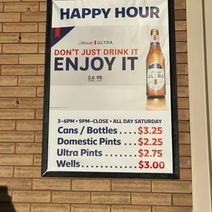 happy hour don&apos;t just drink it enjoy it