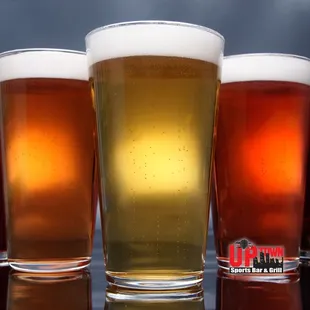 Beer selection galore