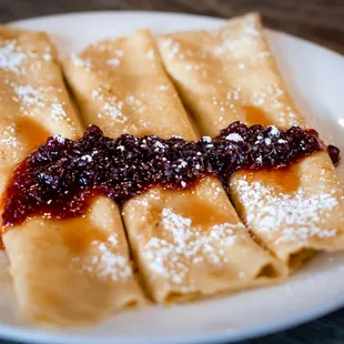 crepes, food