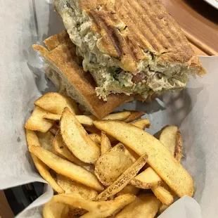 Chicken &amp; Artichoke Panini