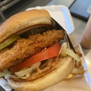 Fried Chicken Sandwich