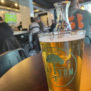 The Pilsner I got for free:)