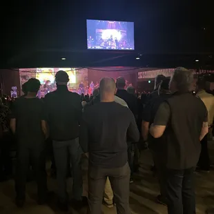 Stage view from back bar