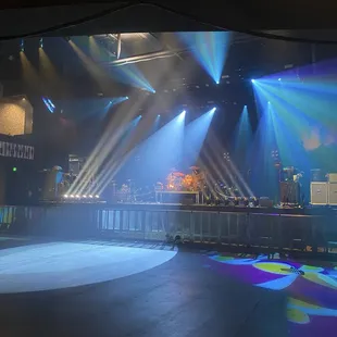 Before the show started