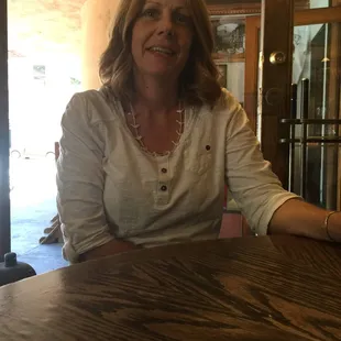 Her name is Evan ENGLAND! Imagine that...