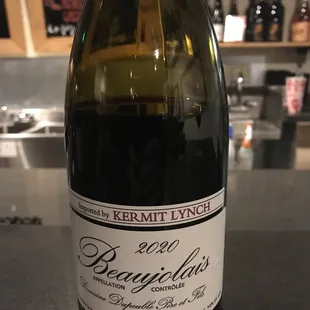 We loved this French Beaujolais (typically, a Gamay grape)