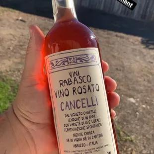 Beautiful Rose from Italy. Spectacular flavors!
