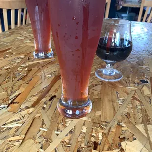 Relaxing setting in uptown Yucaipa. It's hidden between the homemade chocolate shop and the rabbit coffee cafe but worth the find.