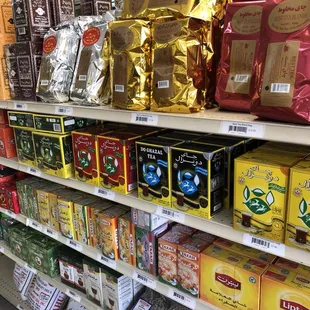 Persian and other aromatic teas.