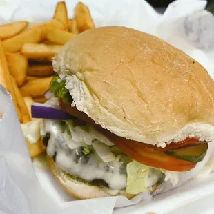 Cheese Burger Basket