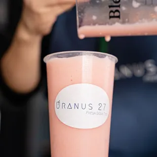 Perfectly blended, delicious drinks here at #uranus27