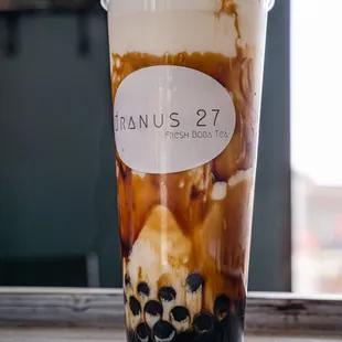 Get your Traditional Milk Tea here at Uranus 27.