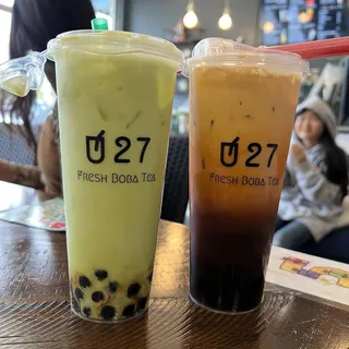 Jasmine Milk Green Tea