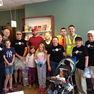 Generous folks who help clean up the neighborhood.