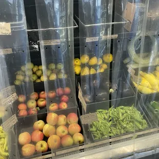 Fresh fruits and veg