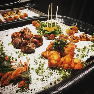 We offer catering services utilizing the same great ingredients sold in the store. Everything from hors d'oeuvres to large buffets.