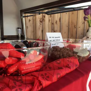 Yelp schwag and seedballs!