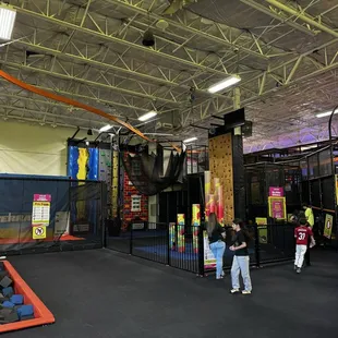 One of the play areas