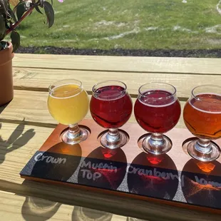 Cider flight