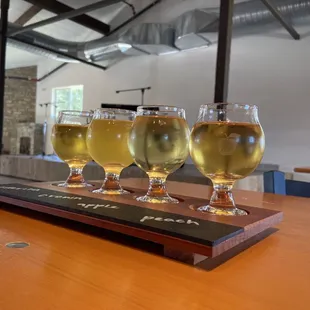 Cider flight