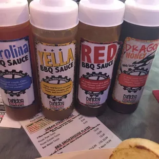 B.B.Q. sauces