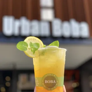 24 oz. Mint Peach Lemonade