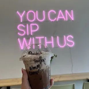 Campfire iced coffee