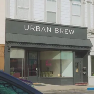 From an article, front of business