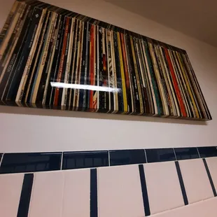 Record canvas decor