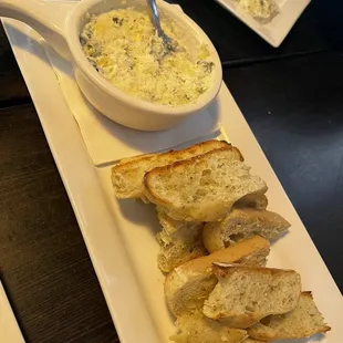 Spinach and artichoke appetizer