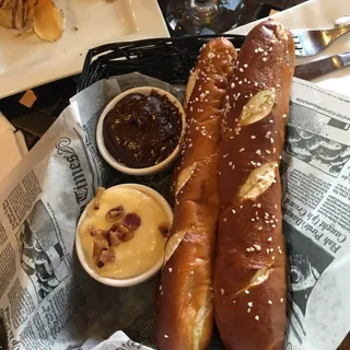 Baked Pretzel Baguettes