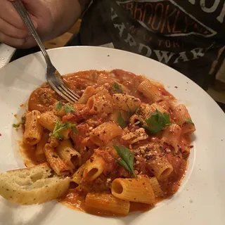 Rigatoni Bolognese Pasta