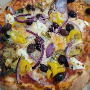 Build Your Own pizza - vegetarian