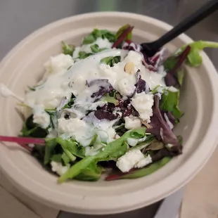 Health Nut half salad