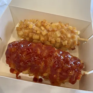 Potato Mozz Sausage Hotdog