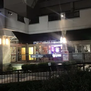 Outside