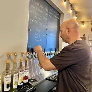 Bar area