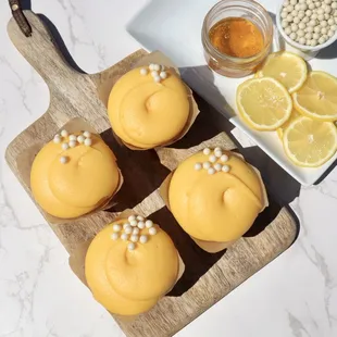 lemon honey cupcakes