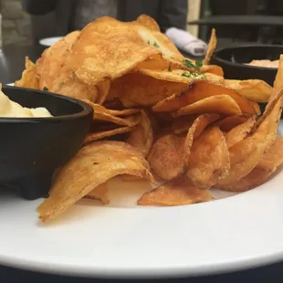 House made chips.