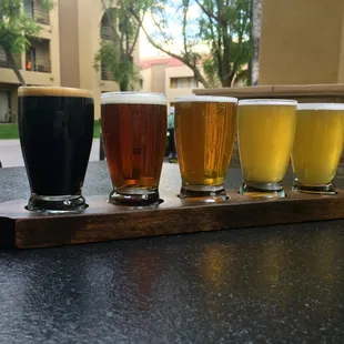 Beer flights!